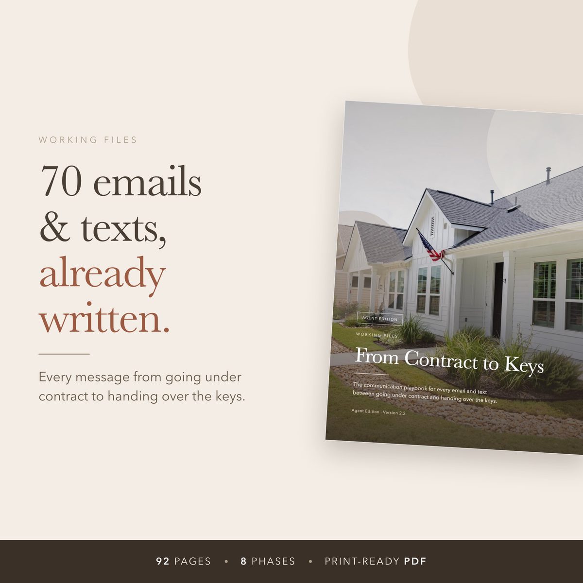 Cover of From Contract to Keys, the buyer-side communication playbook